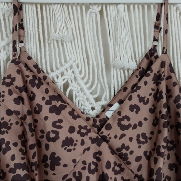 A New Day Leopard Maxi Slip Dress - Brand New! Size XXL - Picture 4 of 8